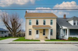 Hanover real estate agent Christine Dell showing a charming home for sale in Hanover PA